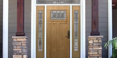 Tacoma Wood specialty Front Door with windows