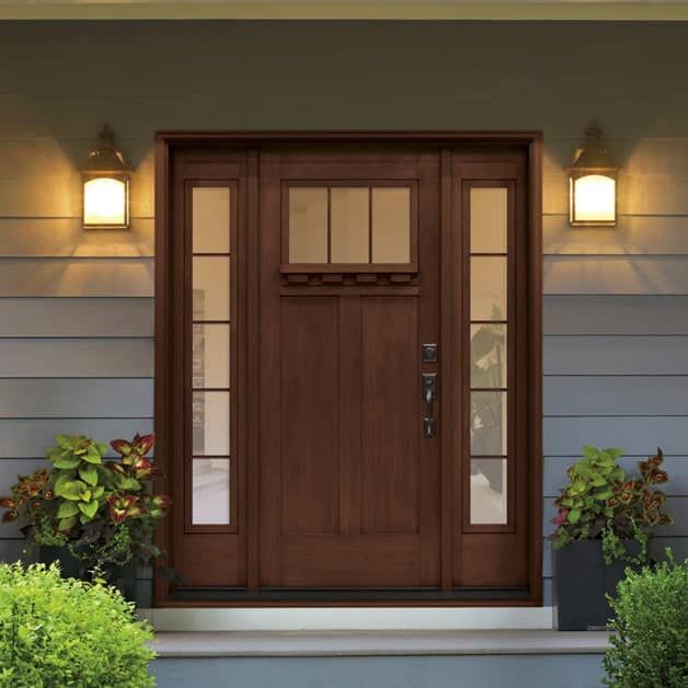 Brown Entry Door Brown Entry Door