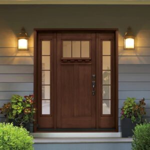Brown Entry Door